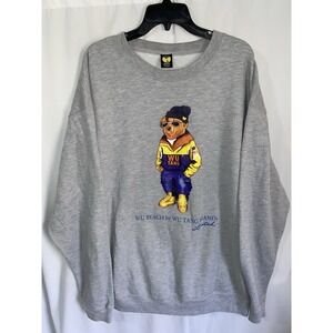 Wu Beach By Wu Tang Brand Limited Mens 2XL Polo Bear Crewneck Sweatshirt